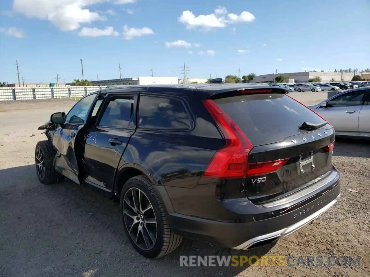 3 Photograph of a damaged car YV4A22NL4L1103074 VOLVO V90 2020