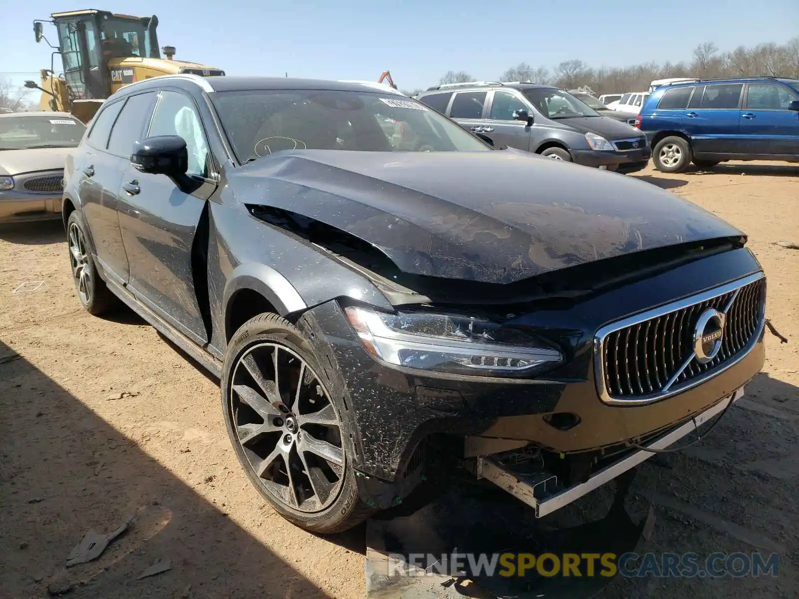 1 Photograph of a damaged car YV4A22NL6L1113217 VOLVO V90 2020