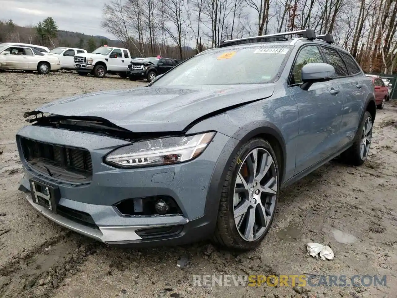 2 Photograph of a damaged car YV4A22NL9M1138355 VOLVO V90 2021