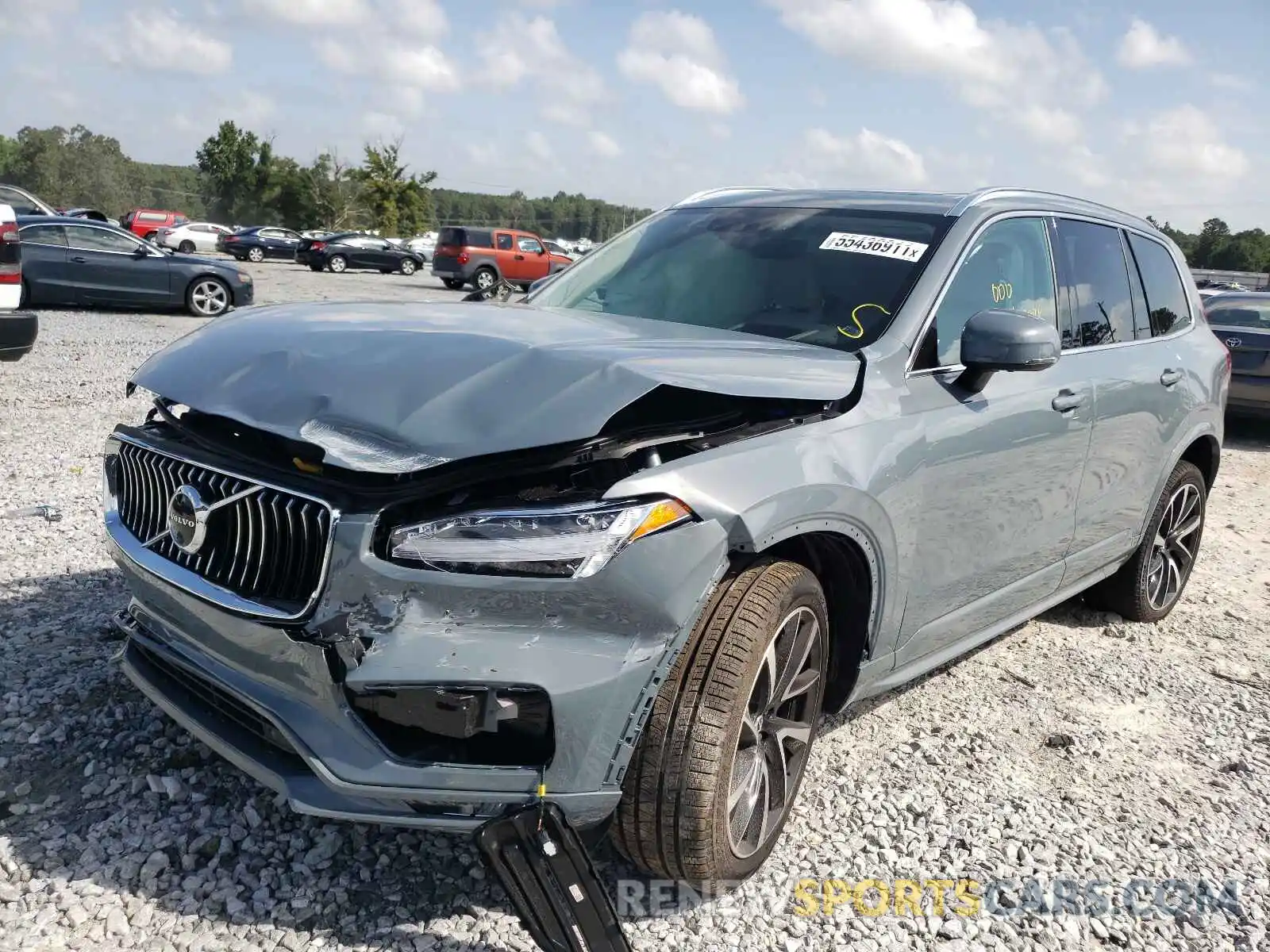 2 Photograph of a damaged car YV4A22PK7N1776903 VOLVO V90 2022