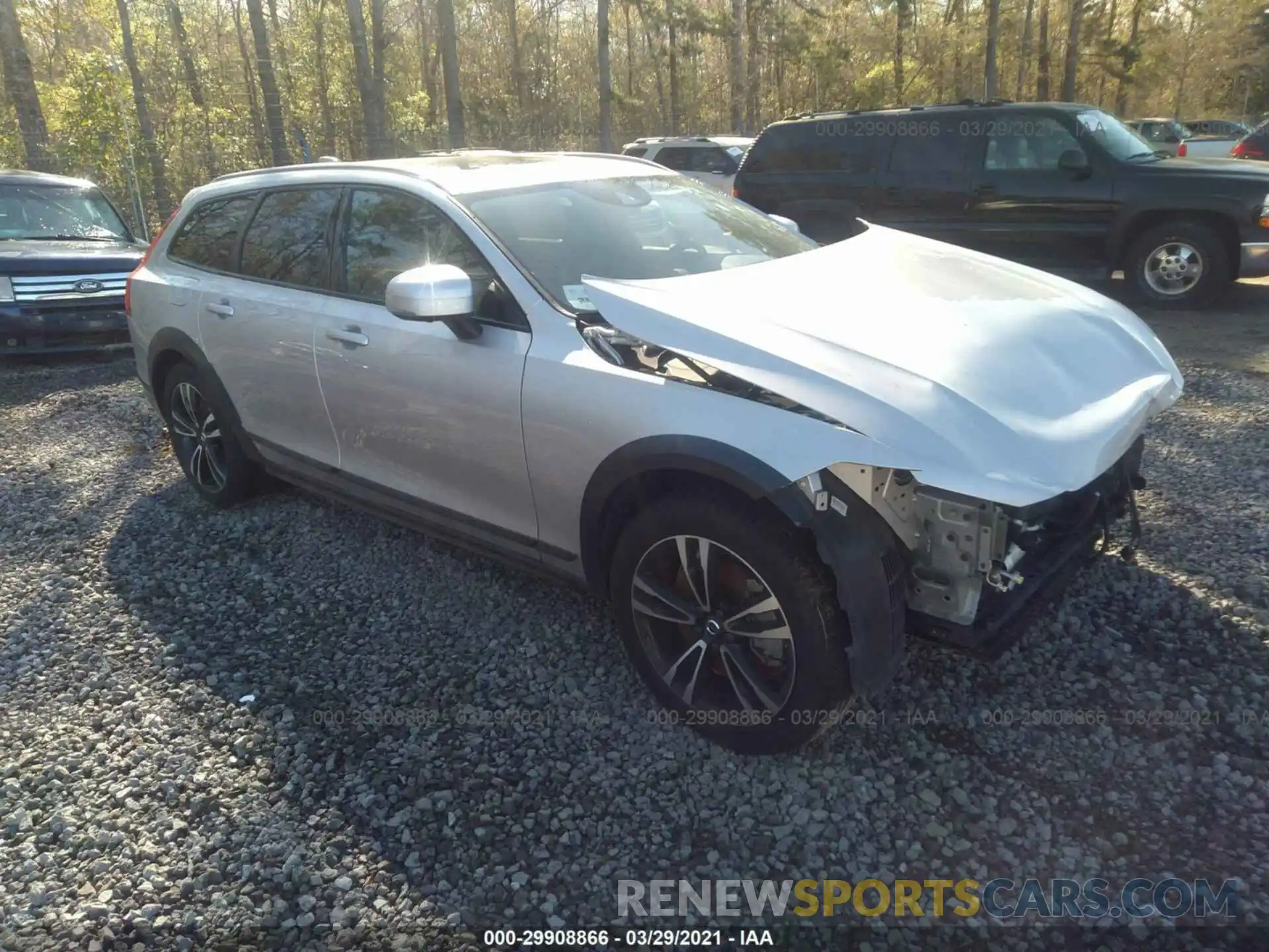 1 Photograph of a damaged car YV4102NKXK1085403 VOLVO V90 CROSS COUNTRY 2019