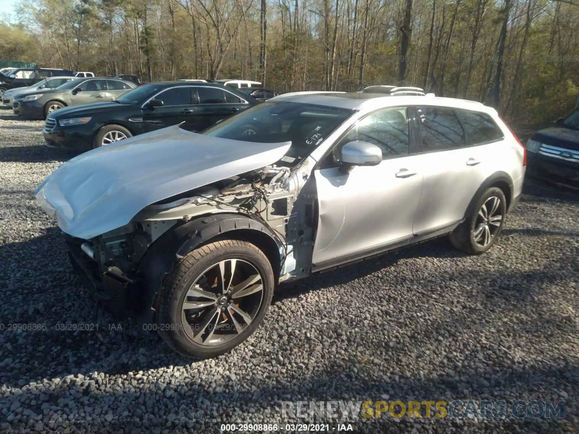 2 Photograph of a damaged car YV4102NKXK1085403 VOLVO V90 CROSS COUNTRY 2019