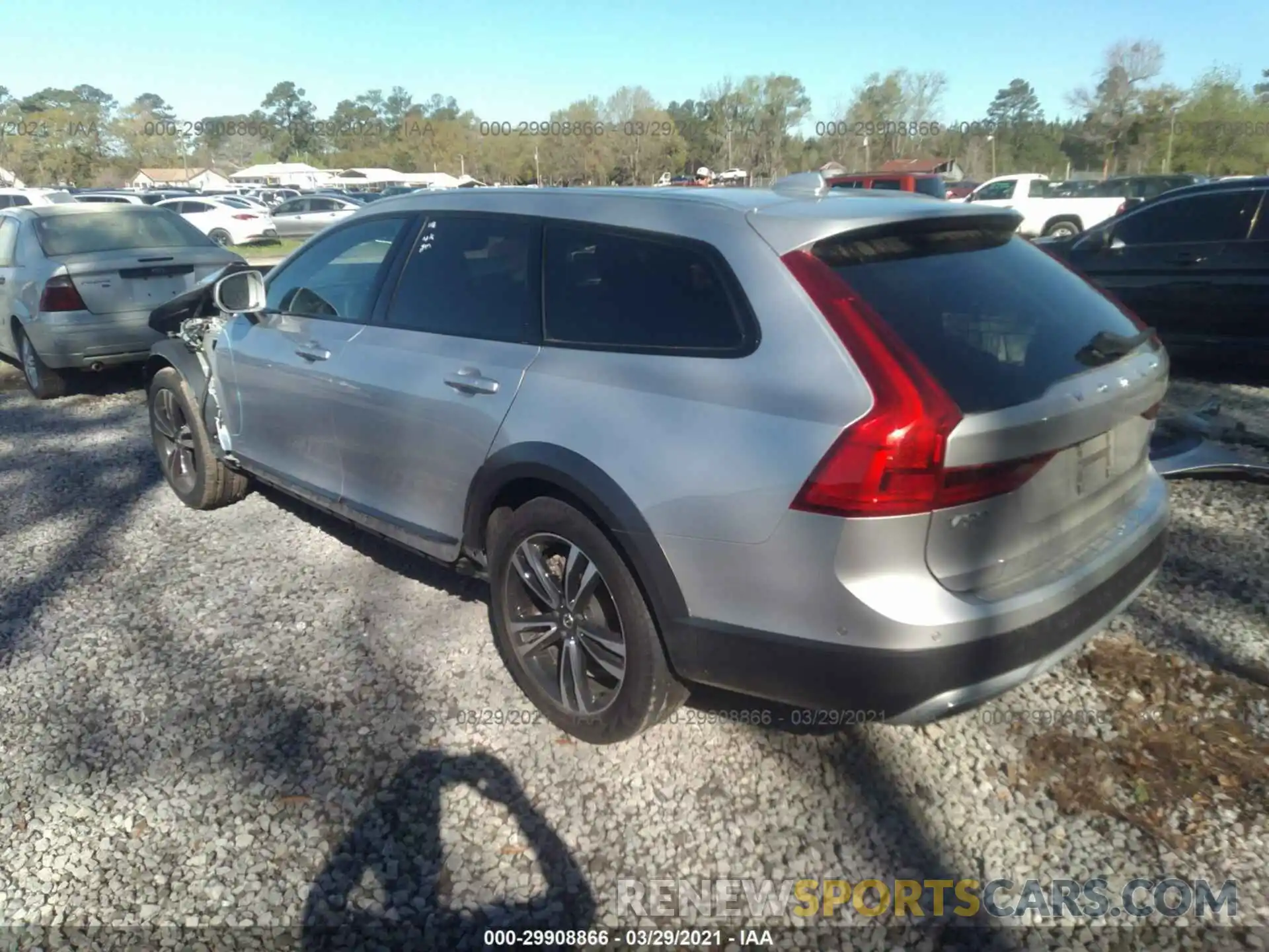 3 Photograph of a damaged car YV4102NKXK1085403 VOLVO V90 CROSS COUNTRY 2019