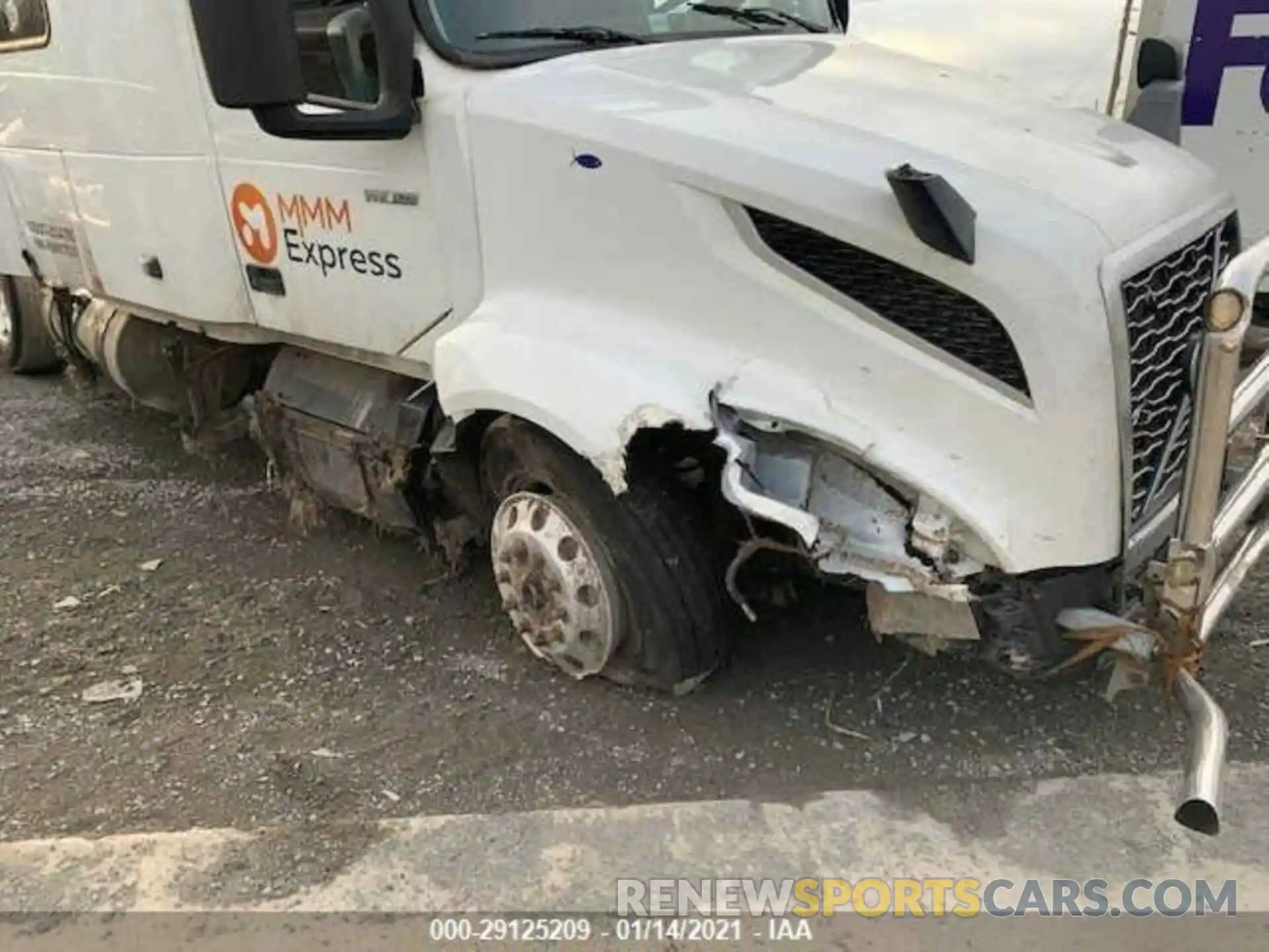 9 Photograph of a damaged car 4V4NC9EH7KN897537 VOLVO VN 2019