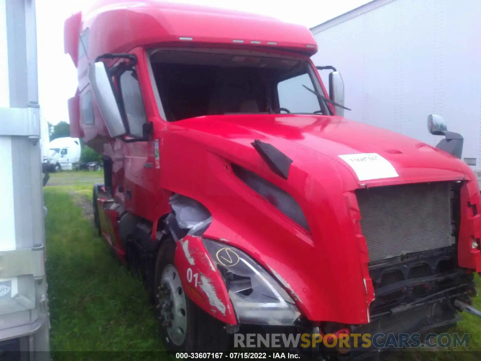 1 Photograph of a damaged car 4V4NC9EH5LN221492 VOLVO VN 2020