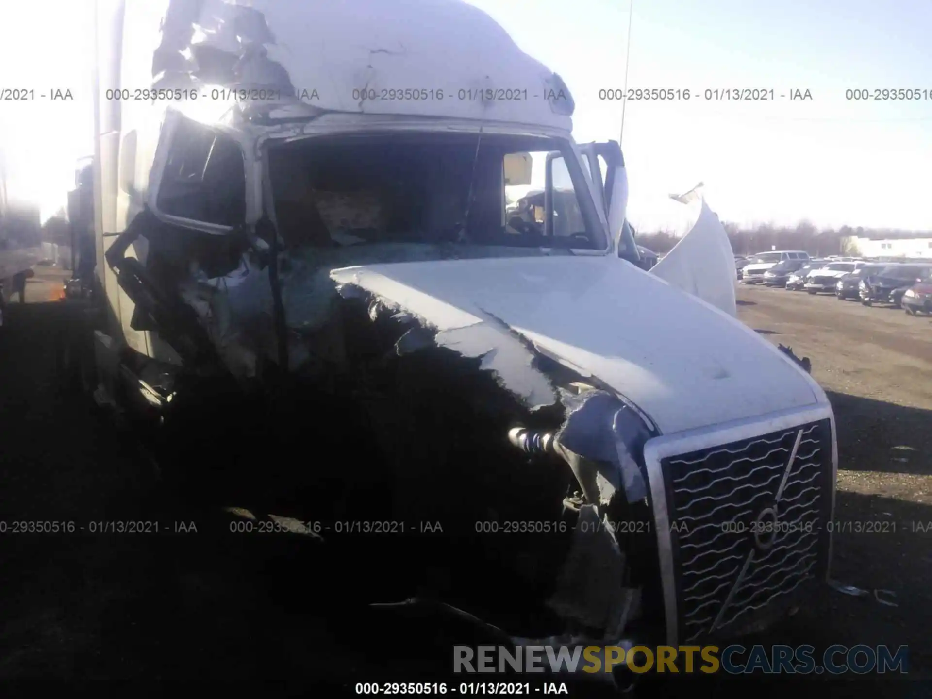 1 Photograph of a damaged car 4V4NC9EH9LN209930 VOLVO VN 2020