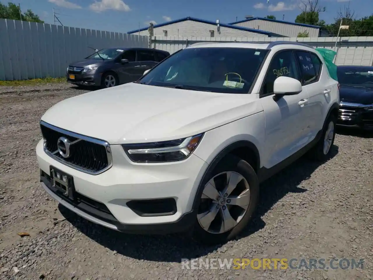 2 Photograph of a damaged car YV4162UK0K2049701 VOLVO XC40 2019