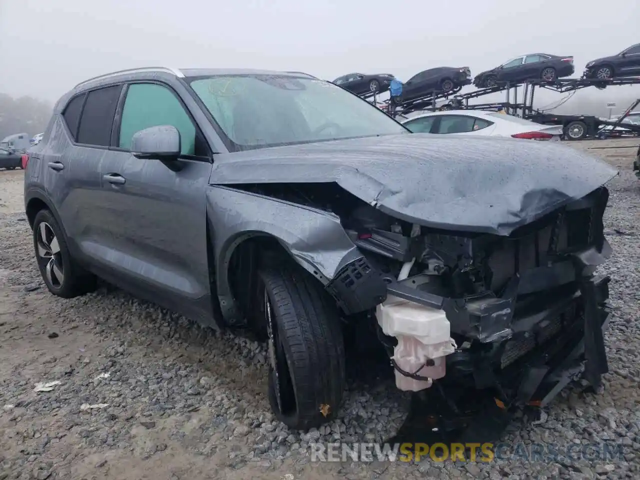 1 Photograph of a damaged car YV4162UK0K2060097 VOLVO XC40 2019