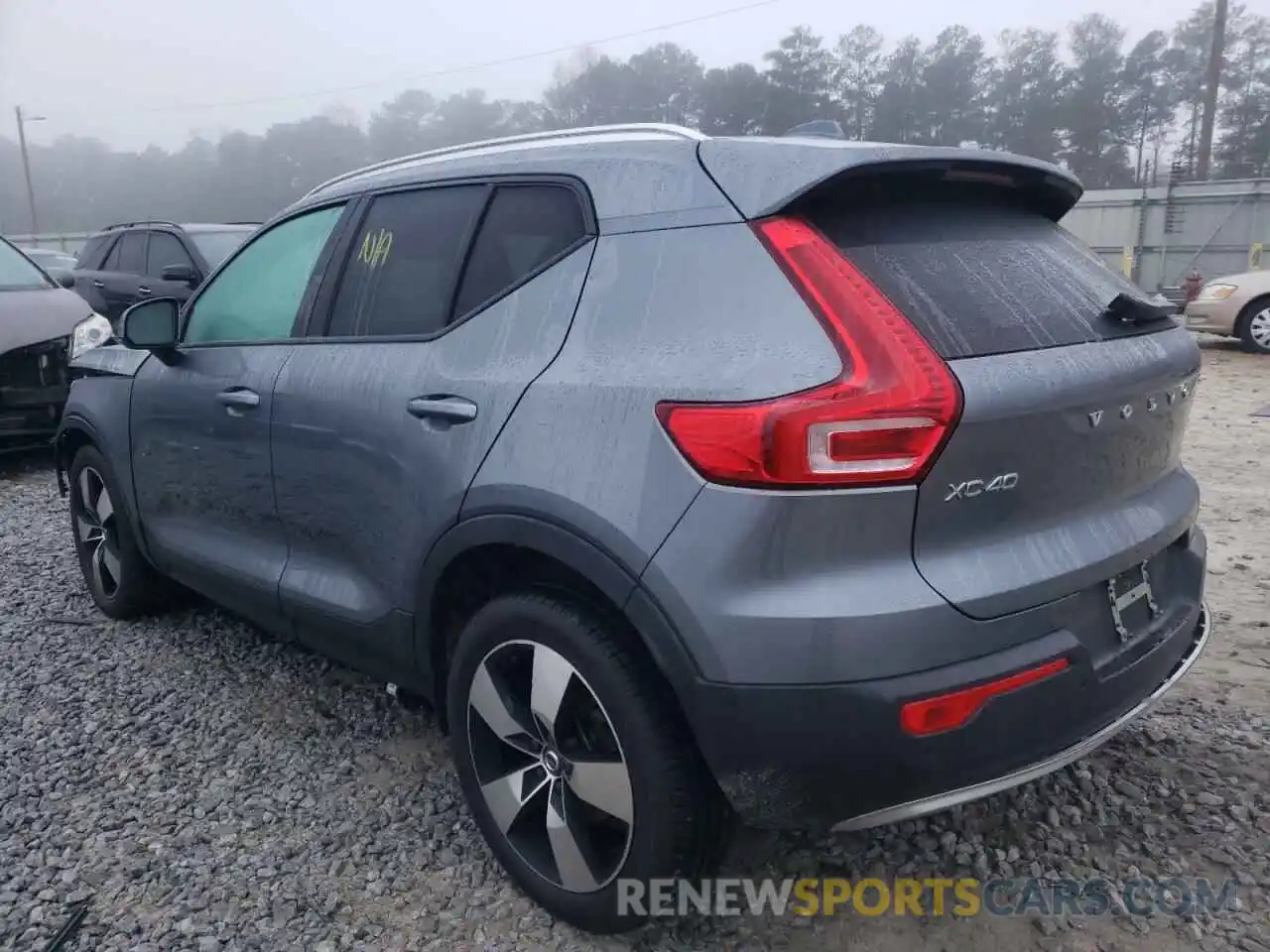 3 Photograph of a damaged car YV4162UK0K2060097 VOLVO XC40 2019