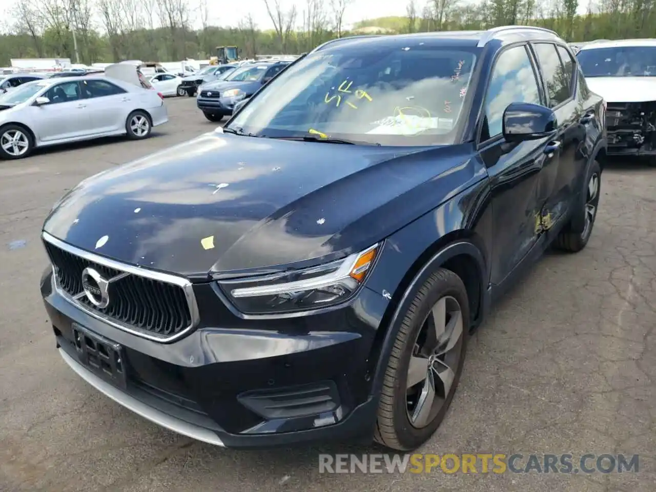 2 Photograph of a damaged car YV4162UK0K2079281 VOLVO XC40 2019