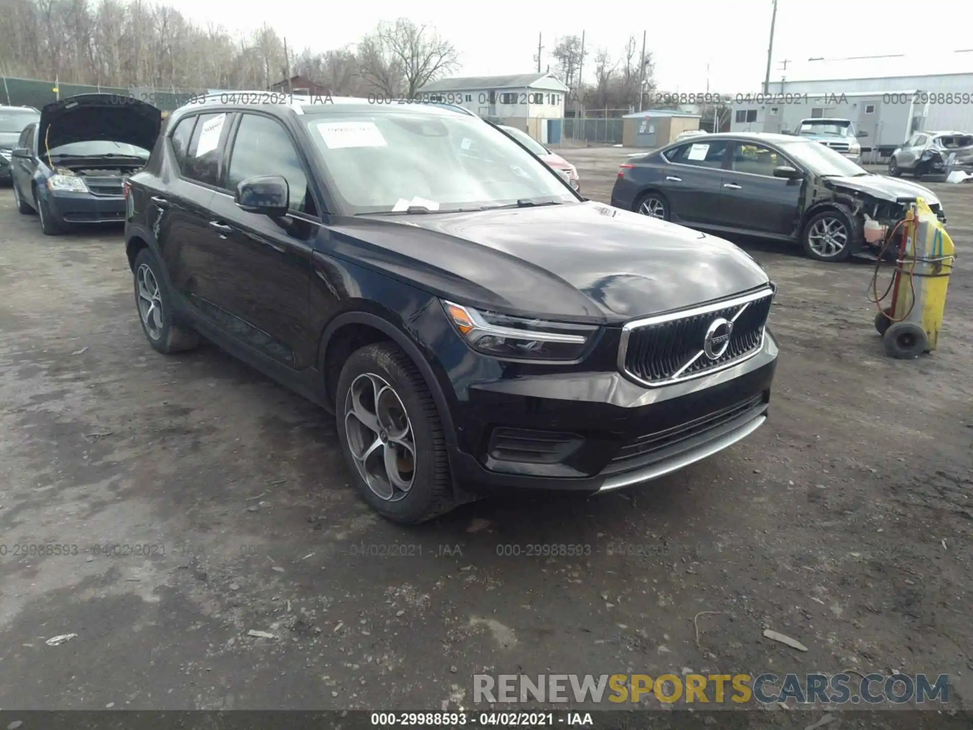 1 Photograph of a damaged car YV4162UK1K2123238 VOLVO XC40 2019