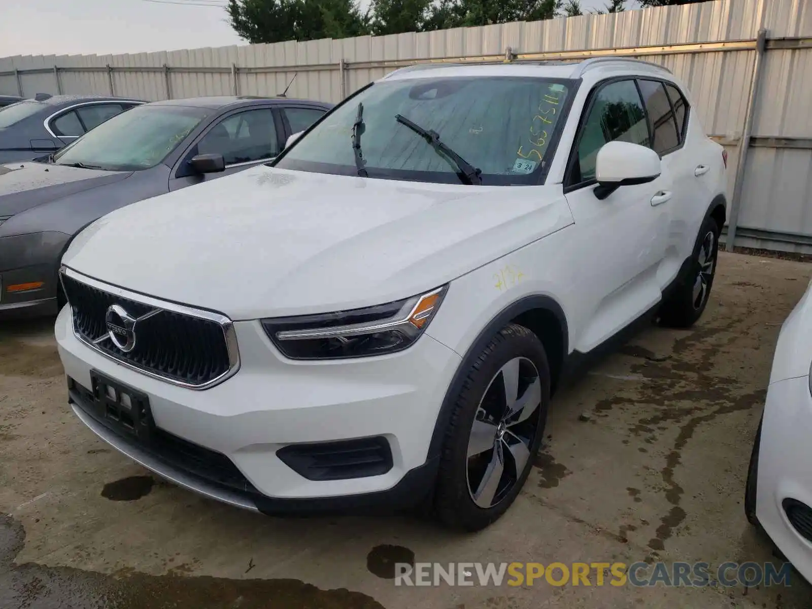 2 Фотография поврежденного автомобиля YV4162UK1K2126883 VOLVO XC40 2019