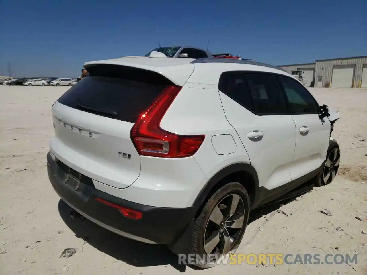 4 Photograph of a damaged car YV4162UK2K2070811 VOLVO XC40 2019