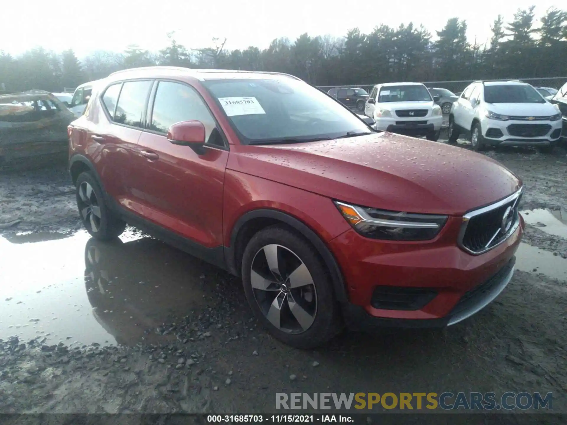 1 Photograph of a damaged car YV4162UK2K2109834 VOLVO XC40 2019