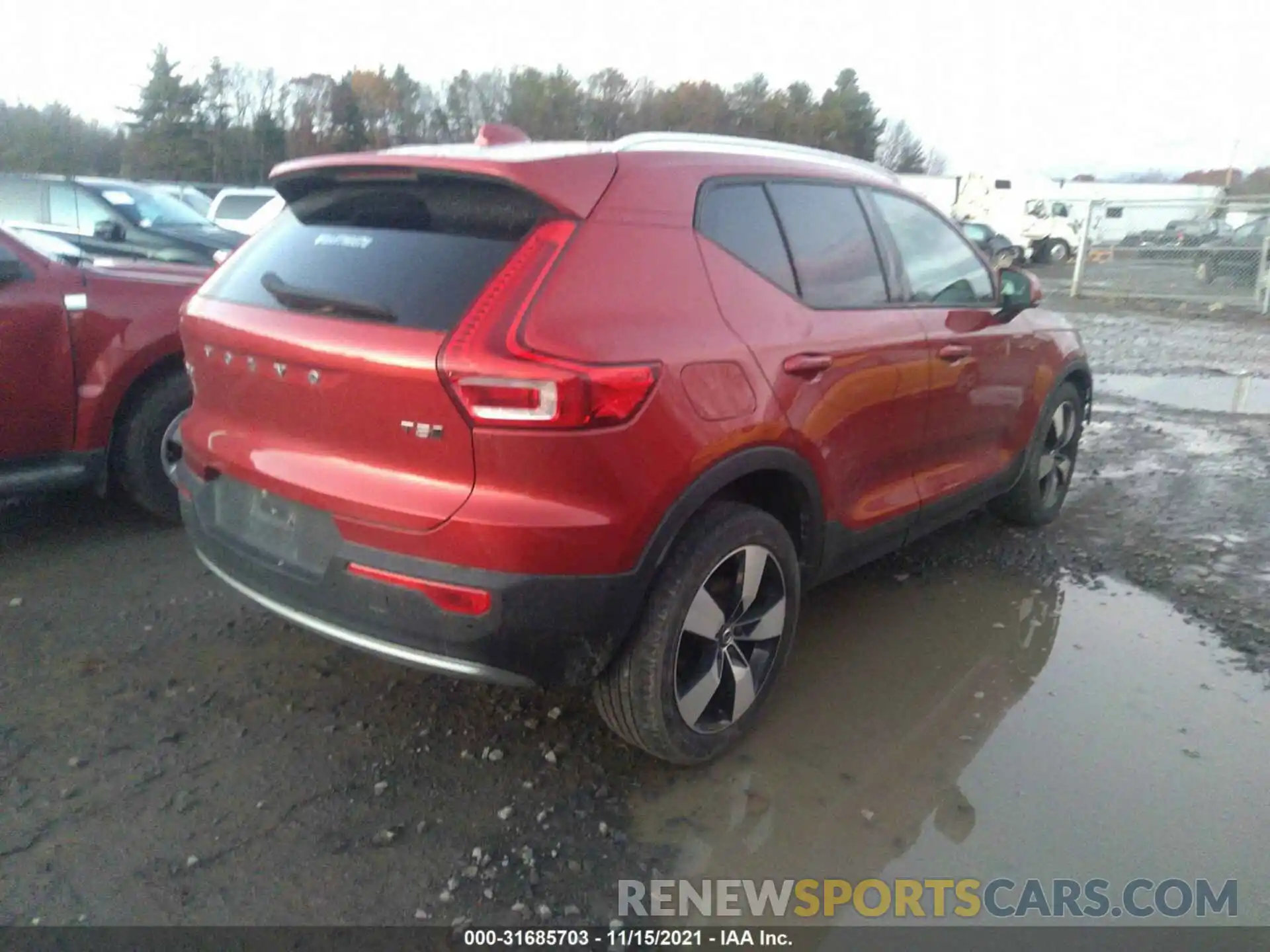 4 Photograph of a damaged car YV4162UK2K2109834 VOLVO XC40 2019