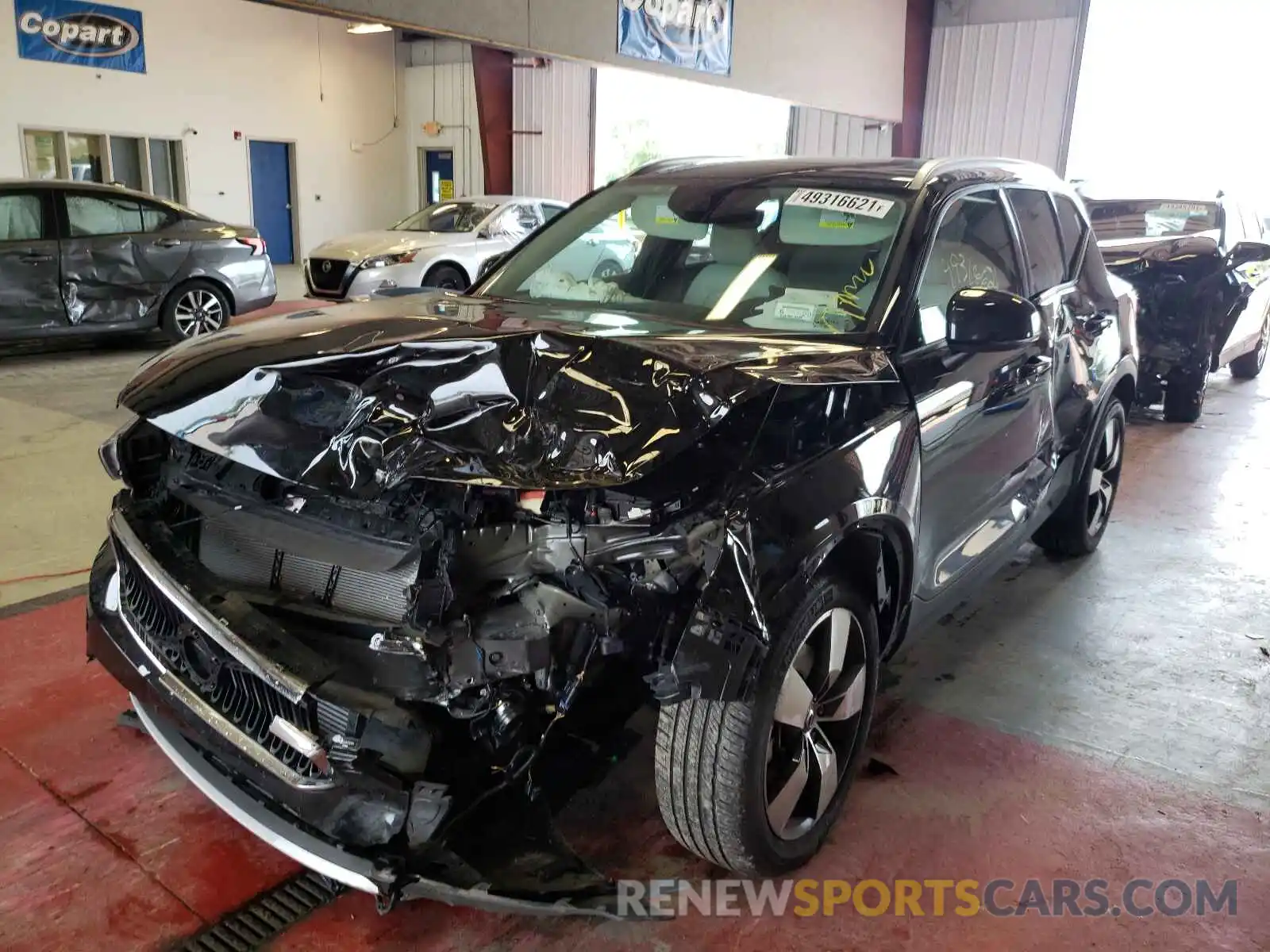 2 Photograph of a damaged car YV4162UK2K2117934 VOLVO XC40 2019