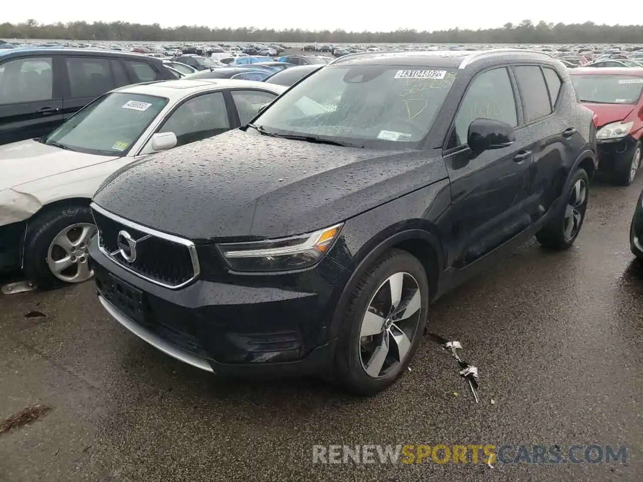 2 Фотография поврежденного автомобиля YV4162UK3K2062233 VOLVO XC40 2019