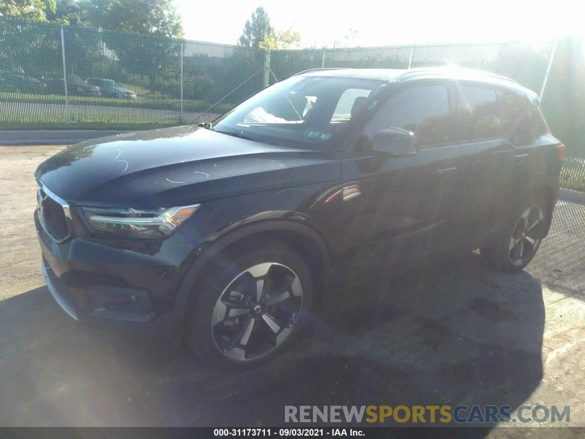 2 Photograph of a damaged car YV4162UK5K2056482 VOLVO XC40 2019