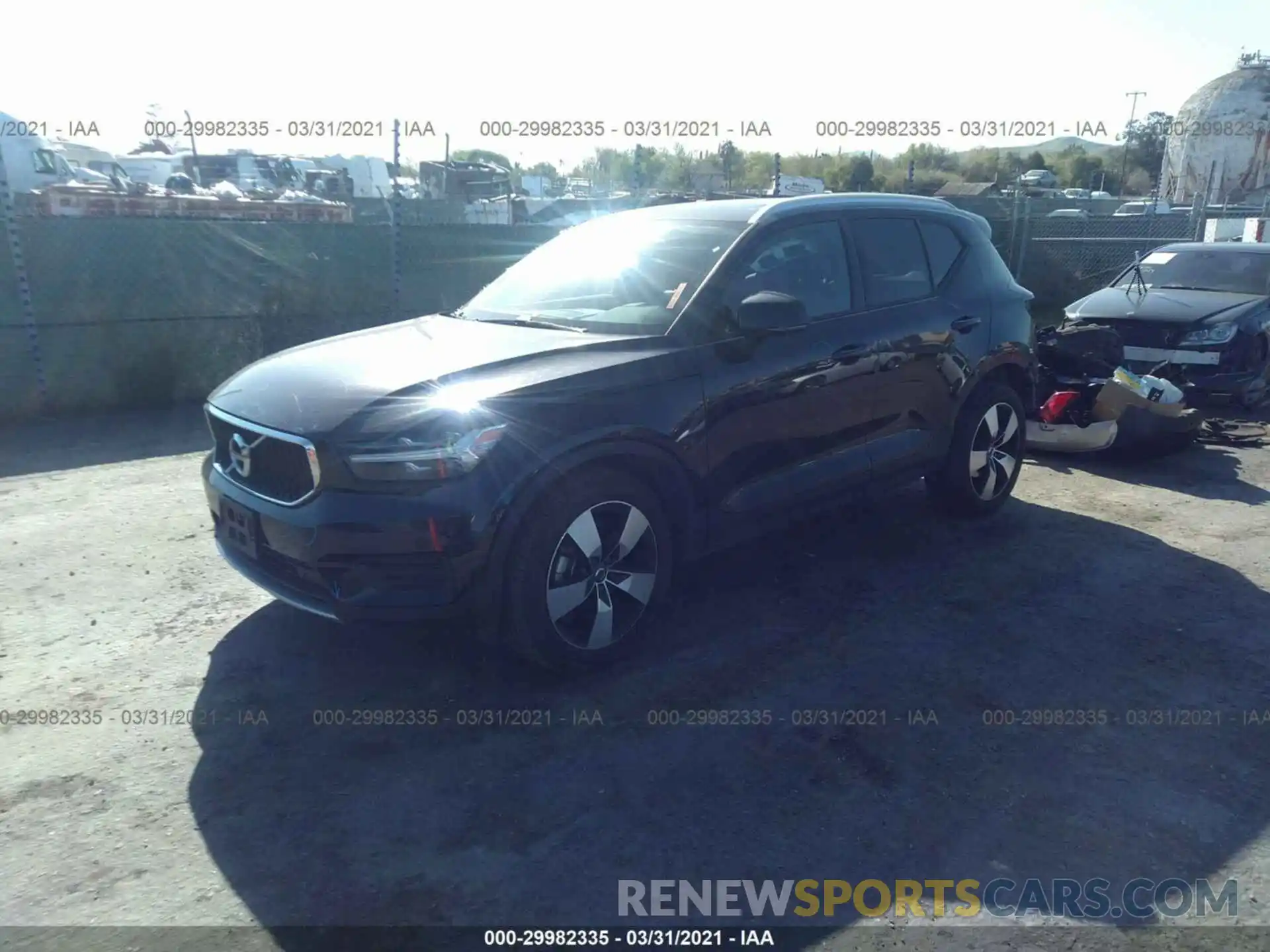 2 Фотография поврежденного автомобиля YV4162UK9K2091333 VOLVO XC40 2019