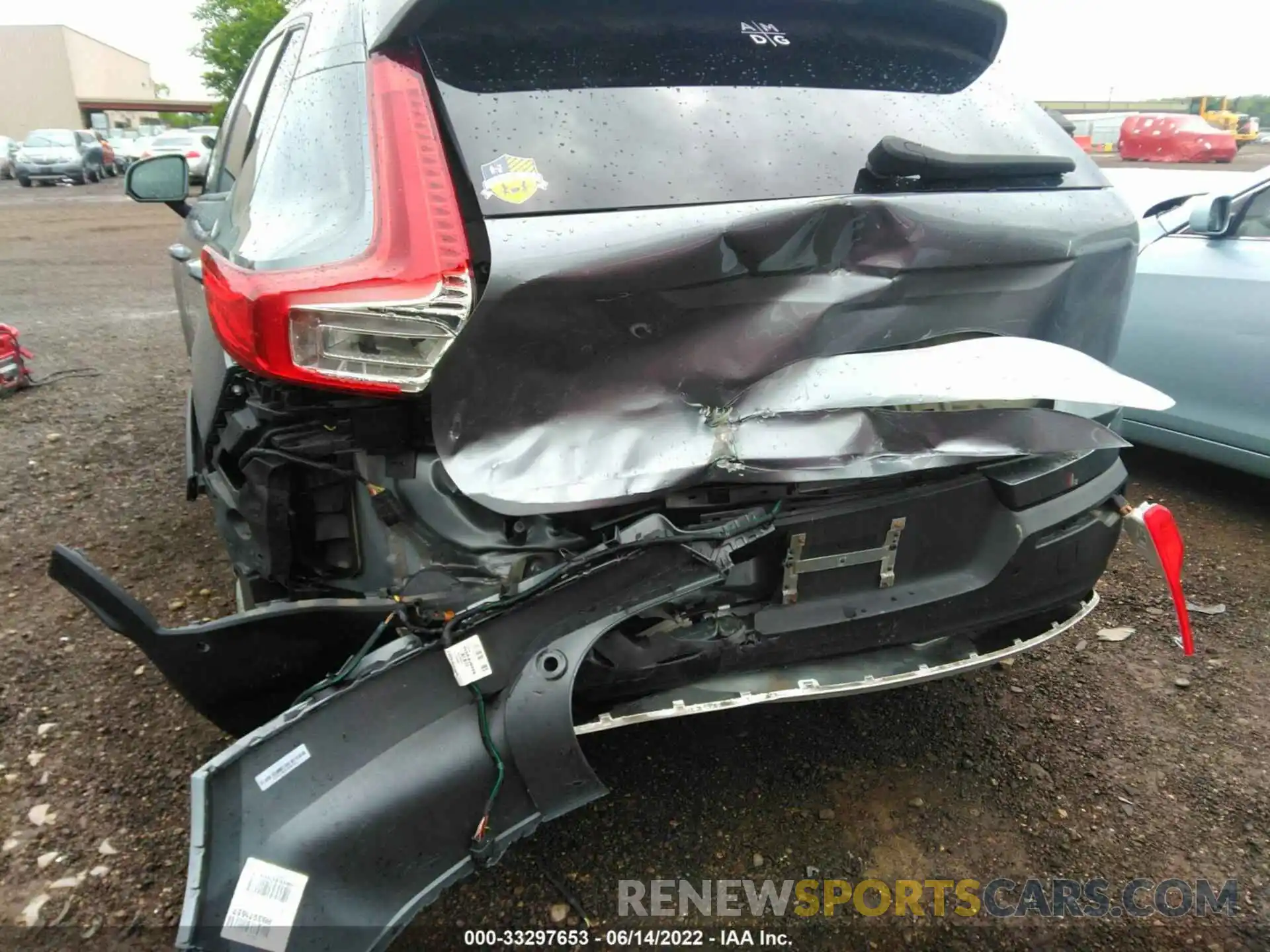 6 Photograph of a damaged car YV4162UKXK2055540 VOLVO XC40 2019