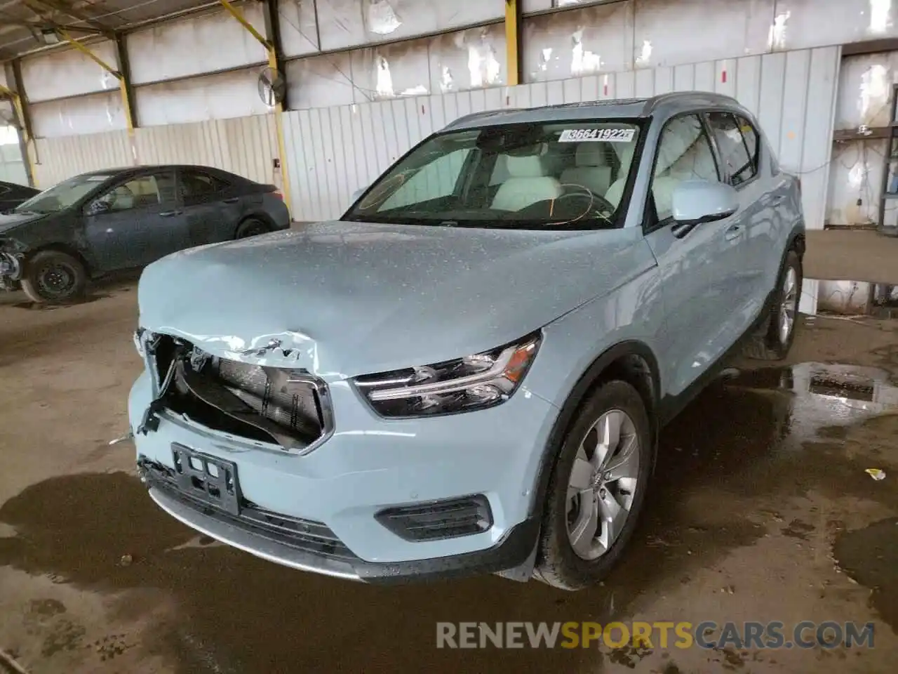 2 Photograph of a damaged car YV4162UKXK2077991 VOLVO XC40 2019