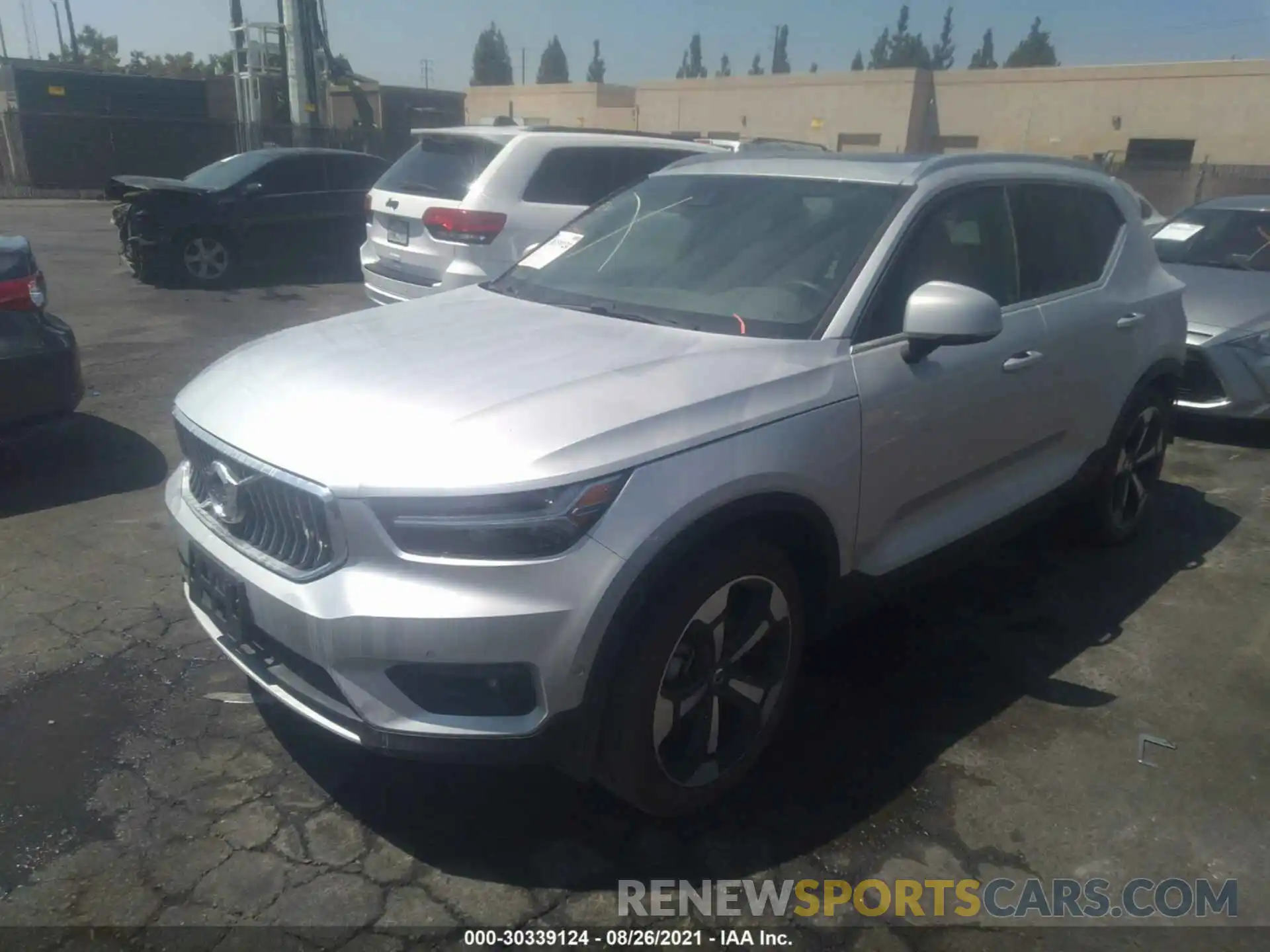 2 Photograph of a damaged car YV4162UL0K2137110 VOLVO XC40 2019