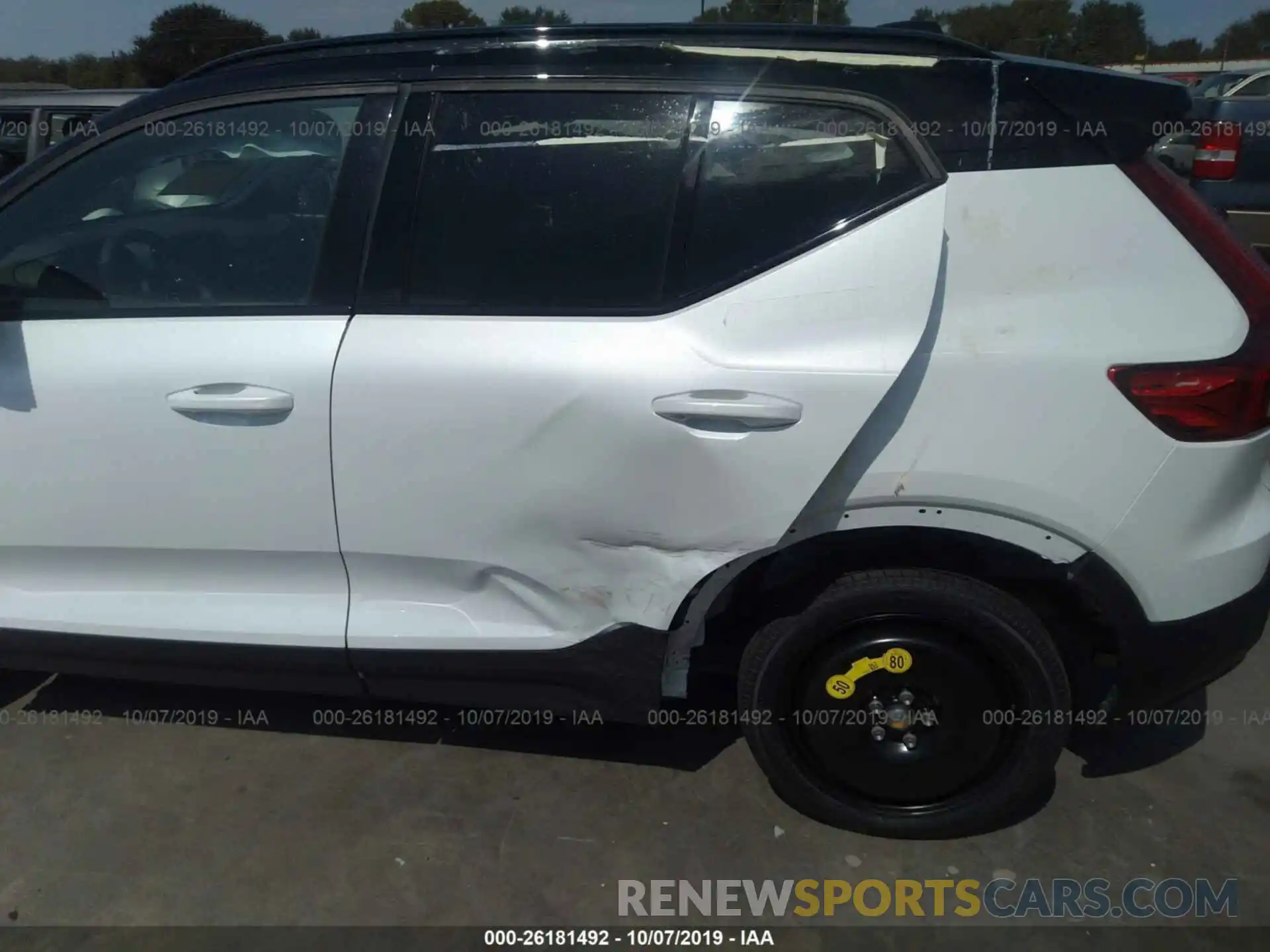 6 Photograph of a damaged car YV4162UM5K2111367 VOLVO XC40 2019