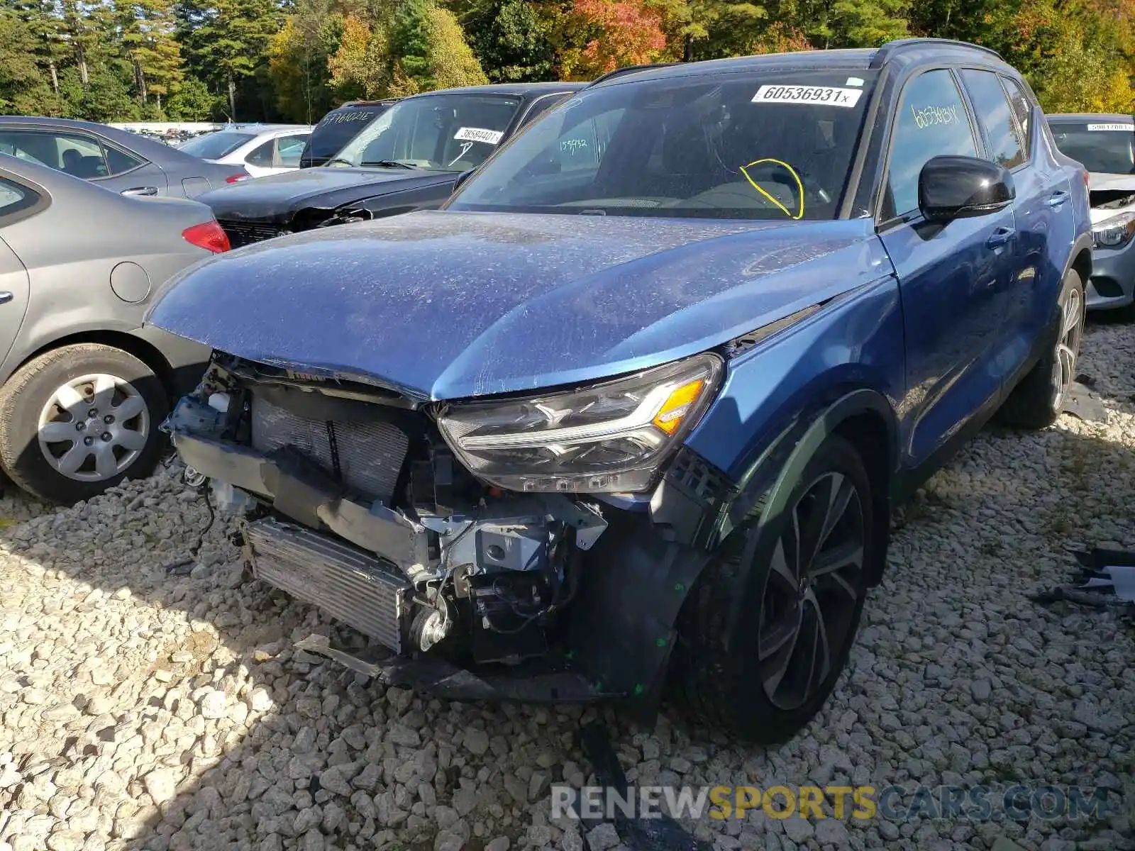 2 Photograph of a damaged car YV4162UMXK2124941 VOLVO XC40 2019