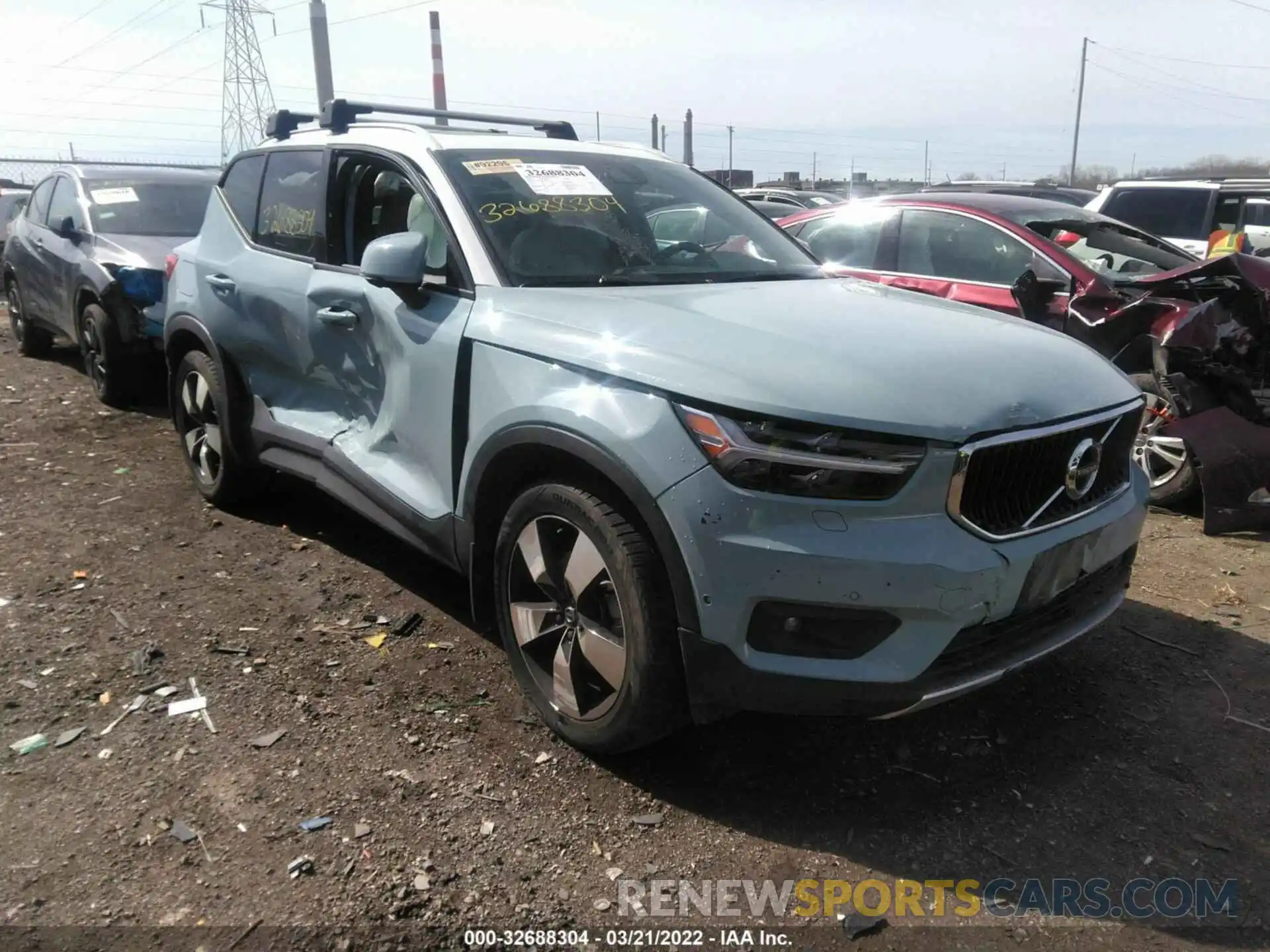 1 Фотография поврежденного автомобиля YV4162XZ0K2003231 VOLVO XC40 2019