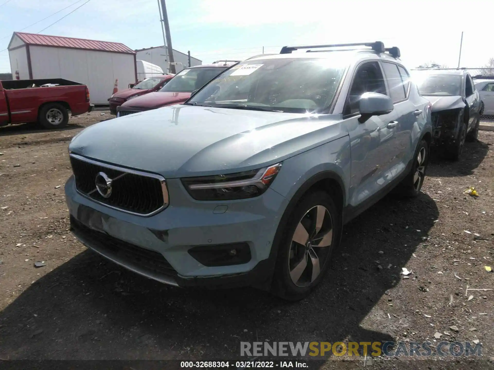 2 Фотография поврежденного автомобиля YV4162XZ0K2003231 VOLVO XC40 2019