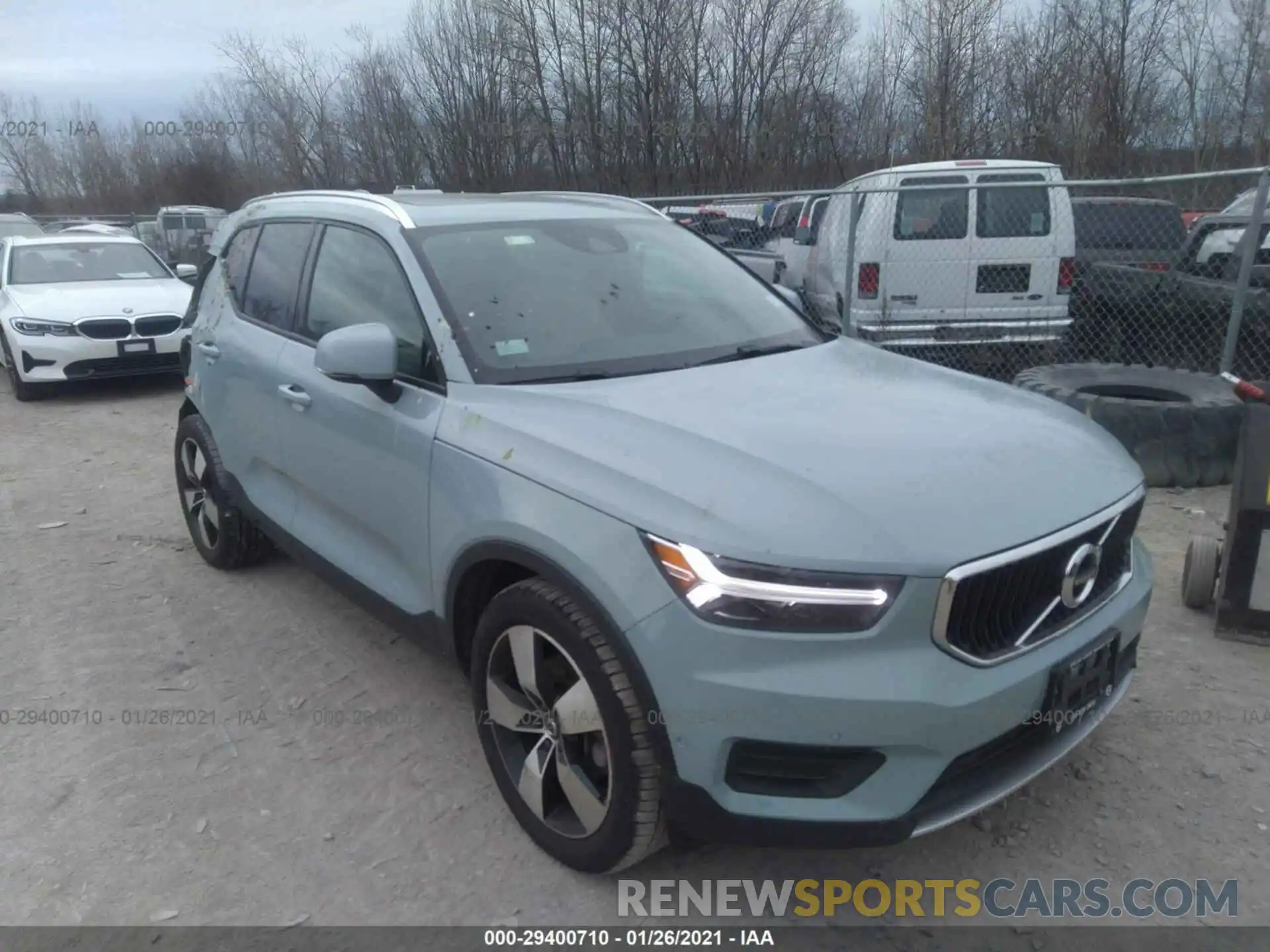 1 Photograph of a damaged car YV4162XZ0K2010745 VOLVO XC40 2019