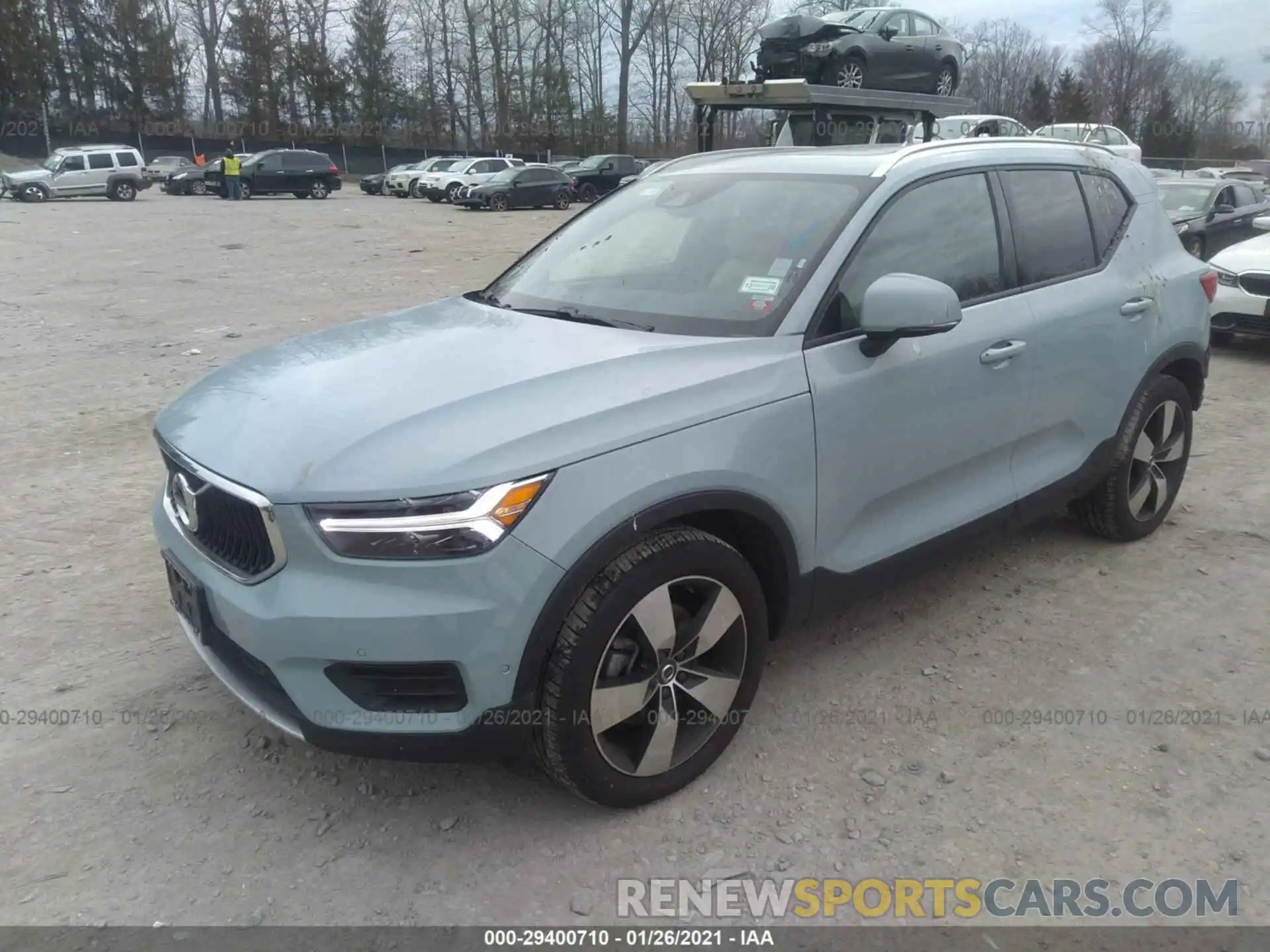 2 Photograph of a damaged car YV4162XZ0K2010745 VOLVO XC40 2019