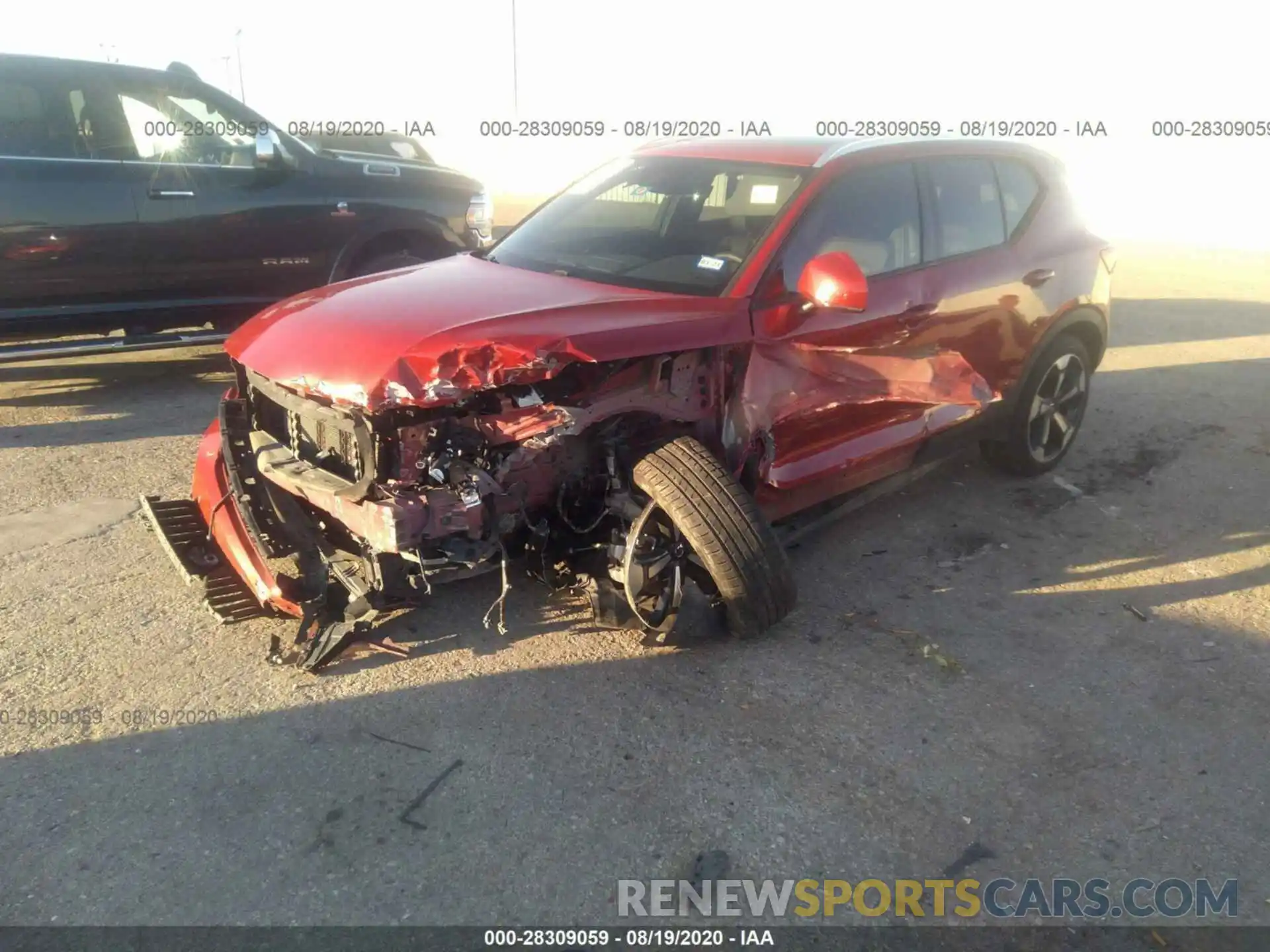 2 Photograph of a damaged car YV4162XZ1K2007384 VOLVO XC40 2019