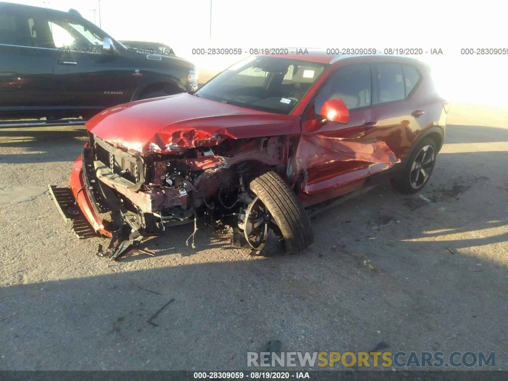 6 Photograph of a damaged car YV4162XZ1K2007384 VOLVO XC40 2019