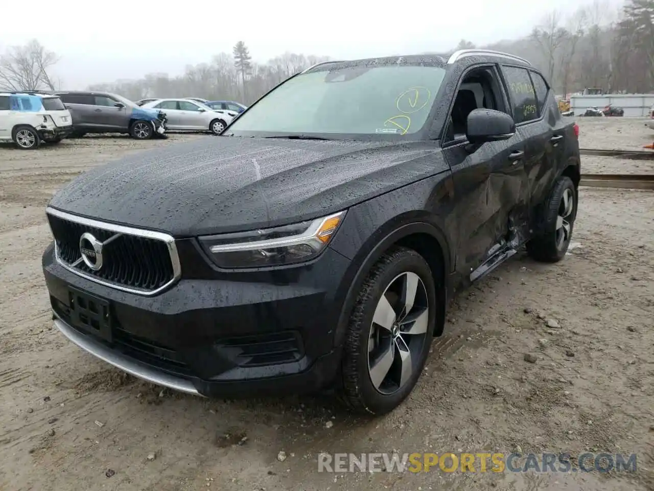 2 Photograph of a damaged car YV4162XZ2K2007748 VOLVO XC40 2019