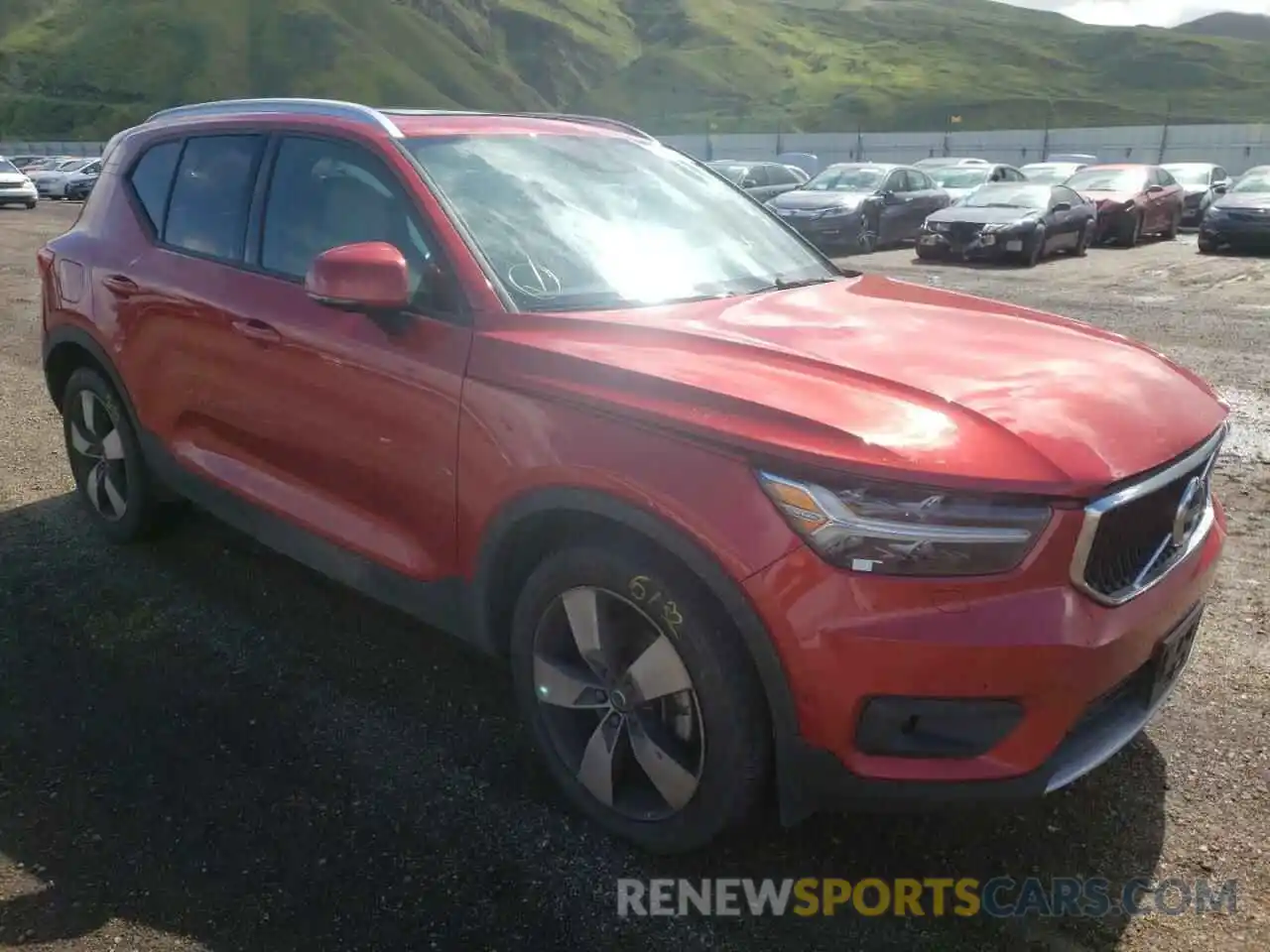 1 Photograph of a damaged car YV4162XZ3K2007810 VOLVO XC40 2019