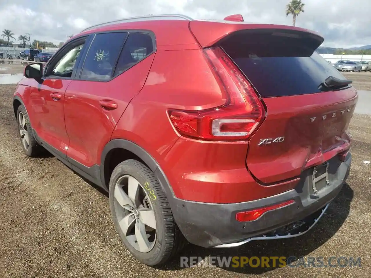 3 Photograph of a damaged car YV4162XZ3K2007810 VOLVO XC40 2019