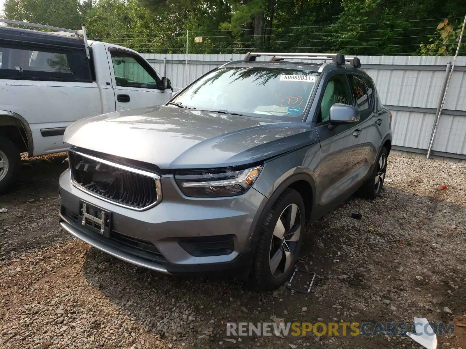 2 Photograph of a damaged car YV4162XZ3K2008438 VOLVO XC40 2019