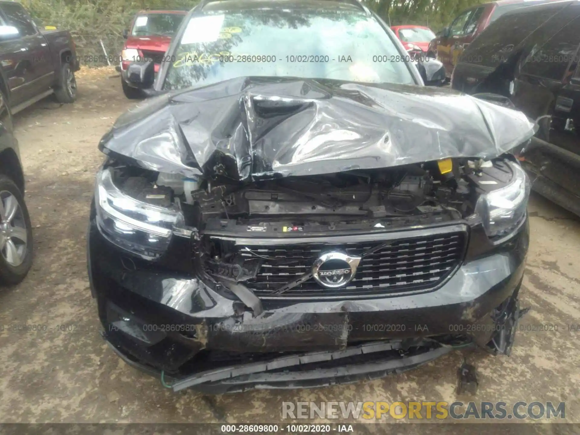 6 Photograph of a damaged car YV4162XZ4K2008531 VOLVO XC40 2019