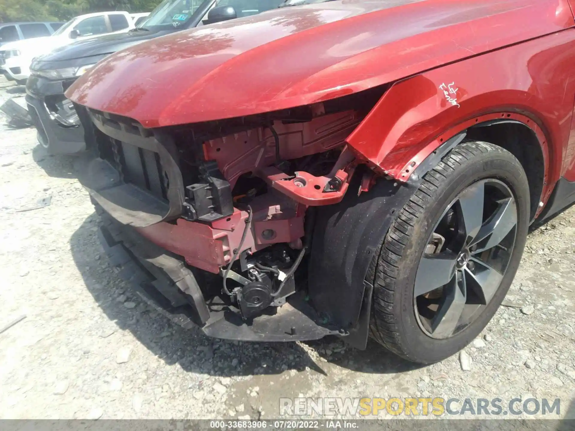 6 Photograph of a damaged car YV4162XZ4K2013809 VOLVO XC40 2019