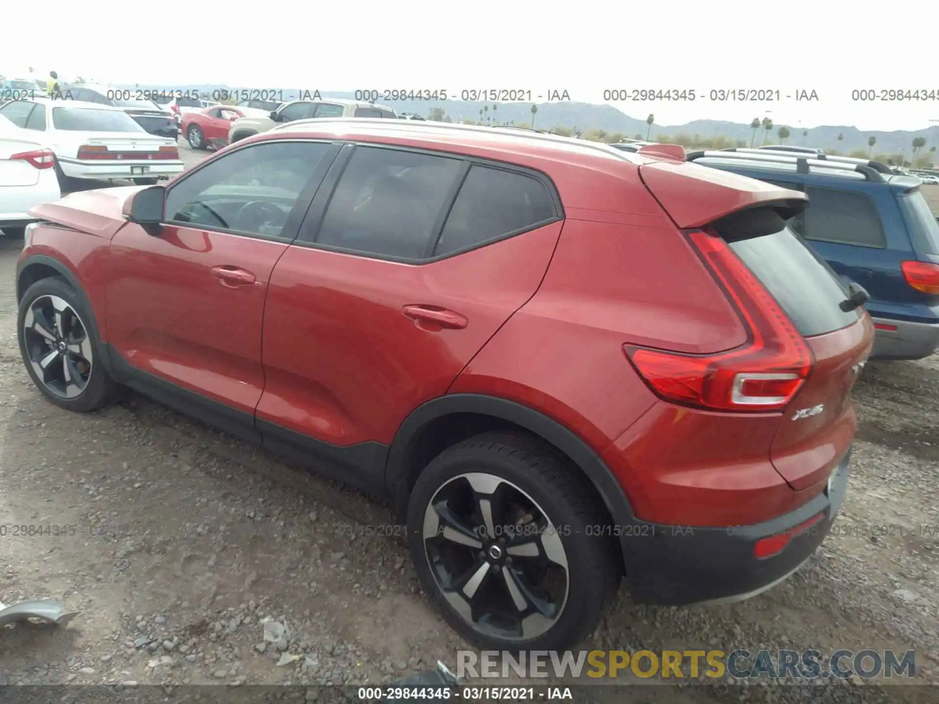 3 Фотография поврежденного автомобиля YV4162XZ5K2012281 VOLVO XC40 2019