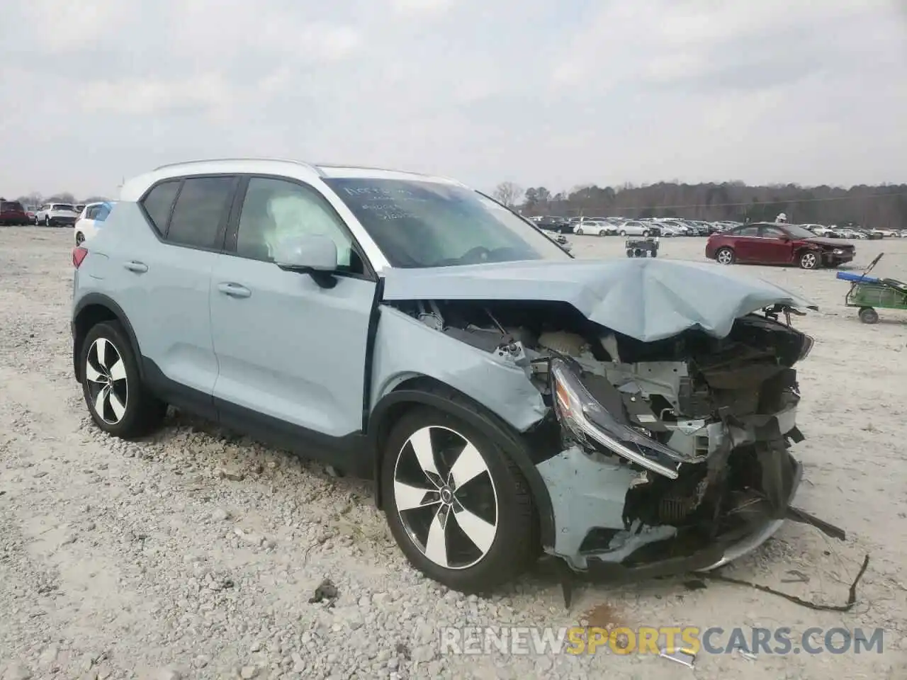 1 Photograph of a damaged car YV4162XZ6K2003265 VOLVO XC40 2019