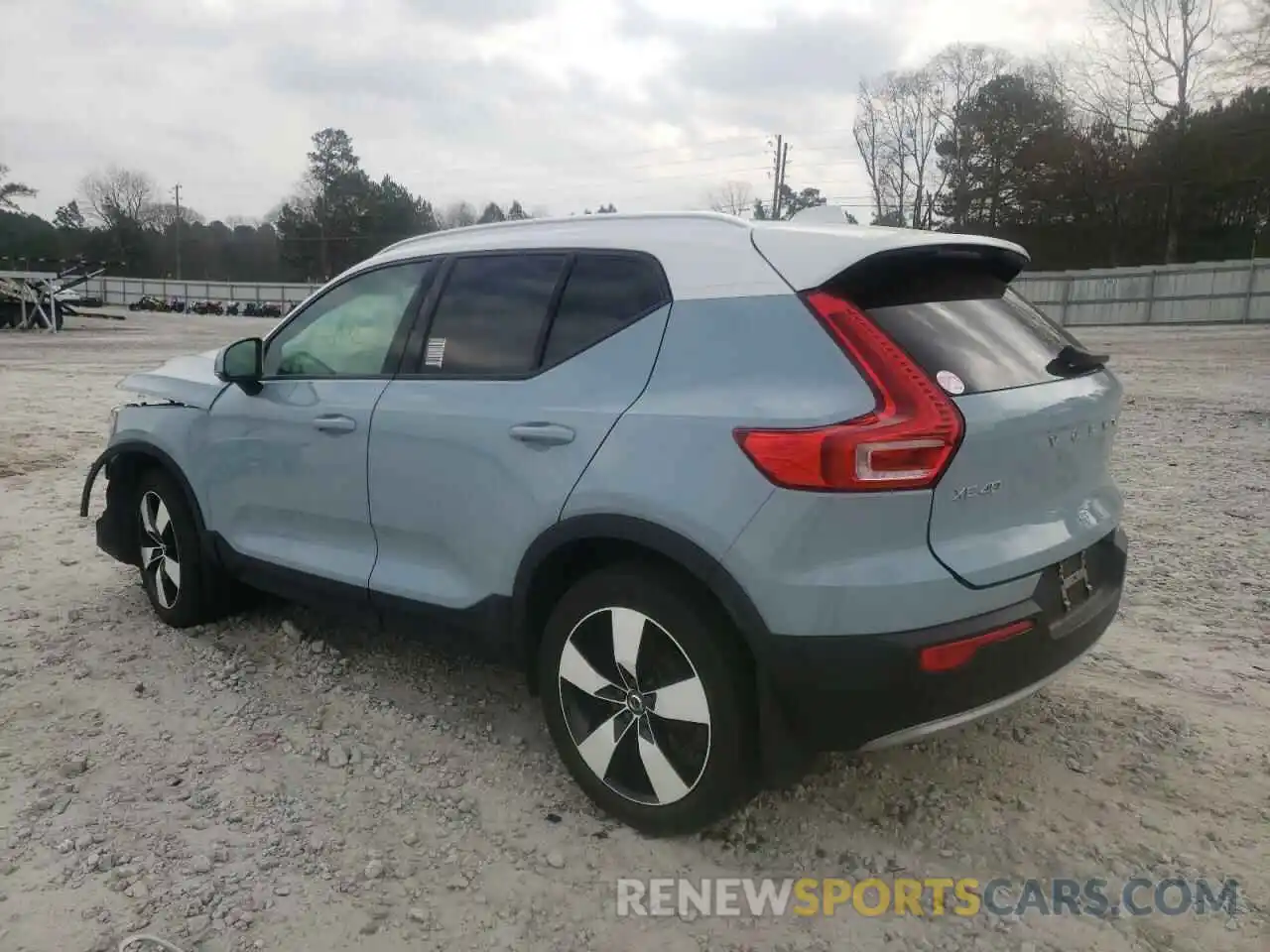 3 Photograph of a damaged car YV4162XZ6K2003265 VOLVO XC40 2019