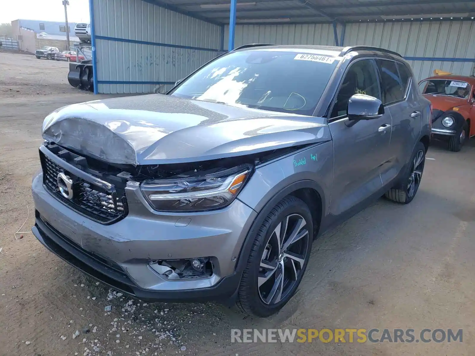 2 Photograph of a damaged car YV4162XZ6K2004352 VOLVO XC40 2019