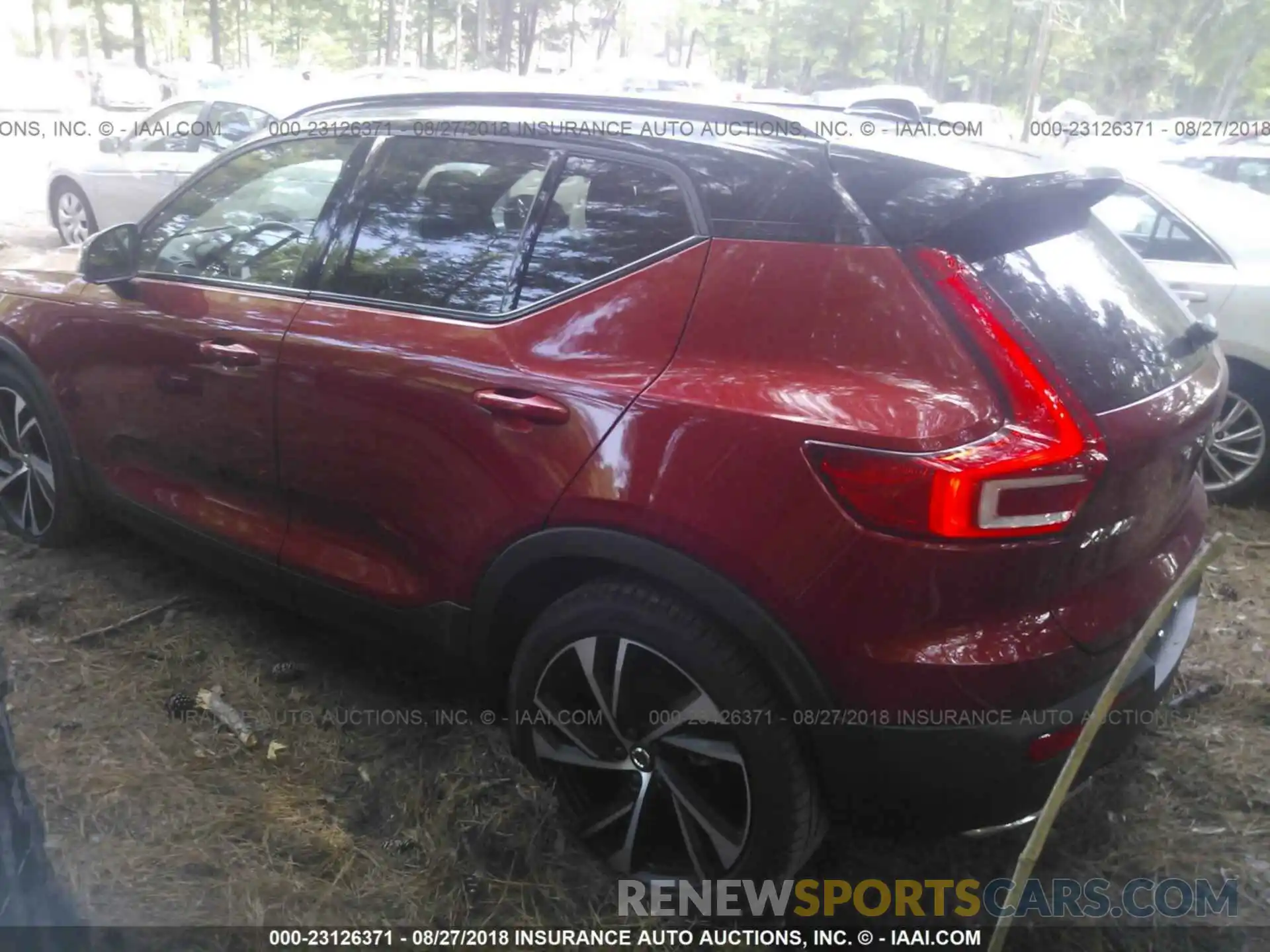 3 Photograph of a damaged car YV4162XZ6K2007364 VOLVO XC40 2019