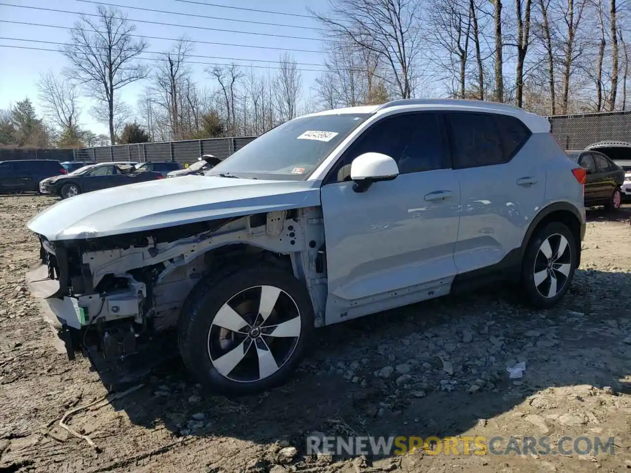 1 Photograph of a damaged car YV4162XZ6K2011818 VOLVO XC40 2019