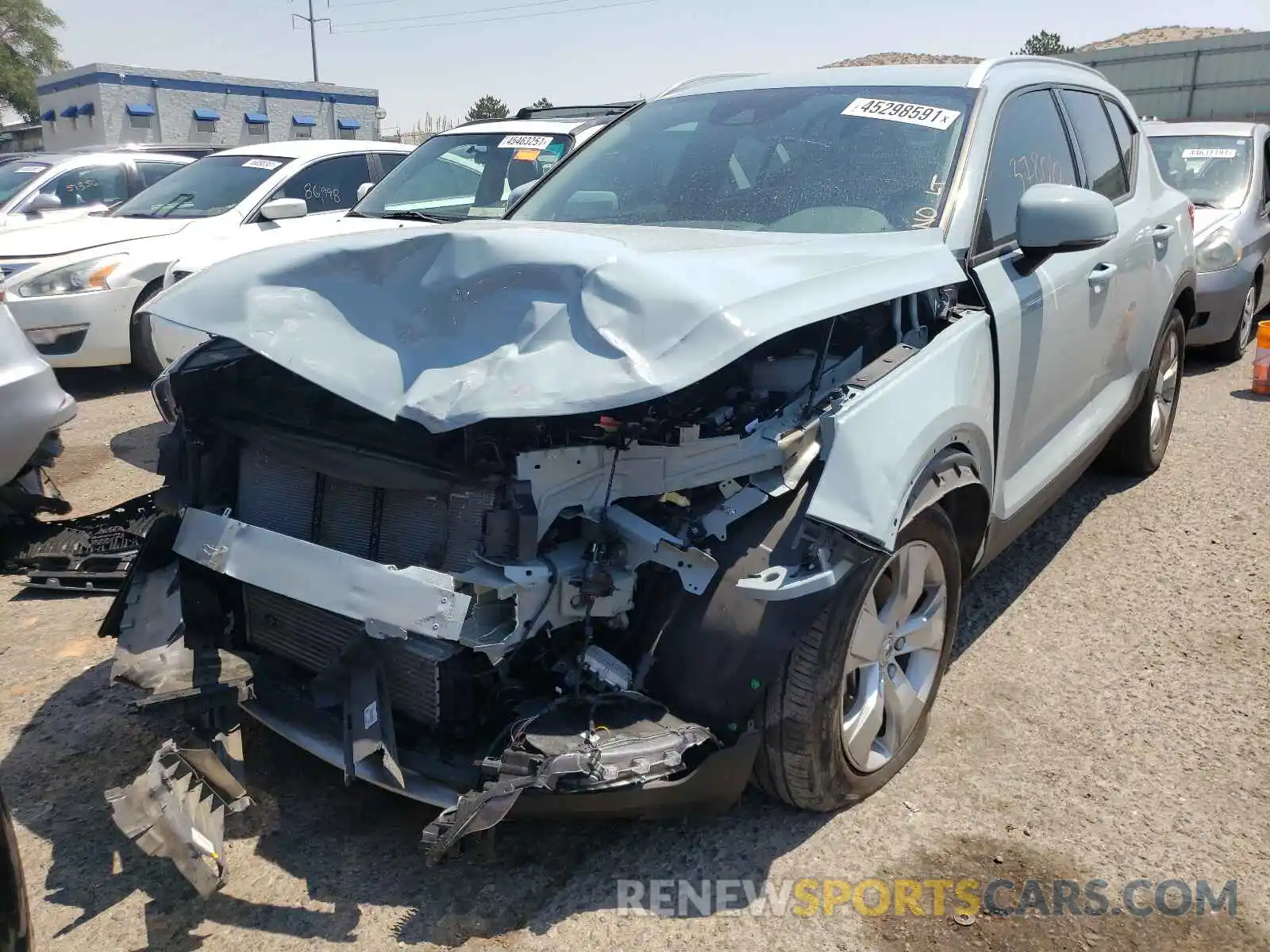 2 Photograph of a damaged car YV4162XZ7K2005977 VOLVO XC40 2019