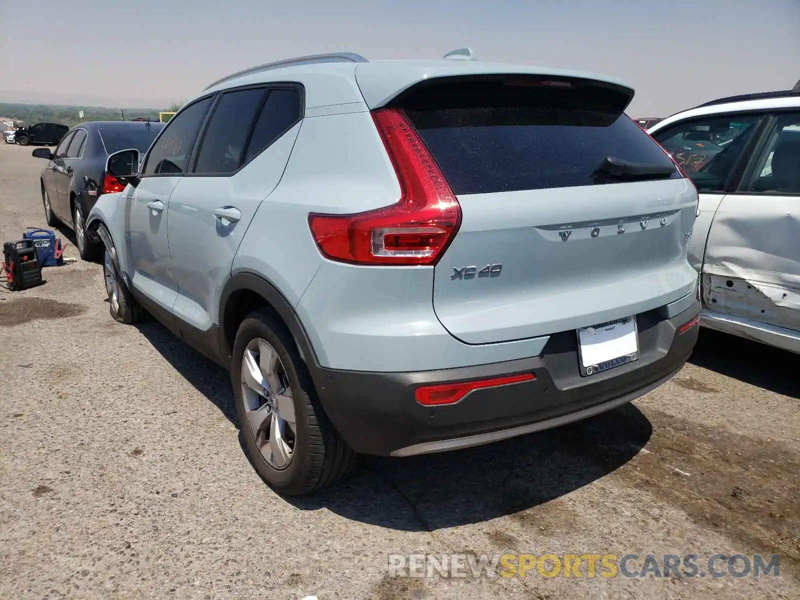 3 Photograph of a damaged car YV4162XZ7K2005977 VOLVO XC40 2019