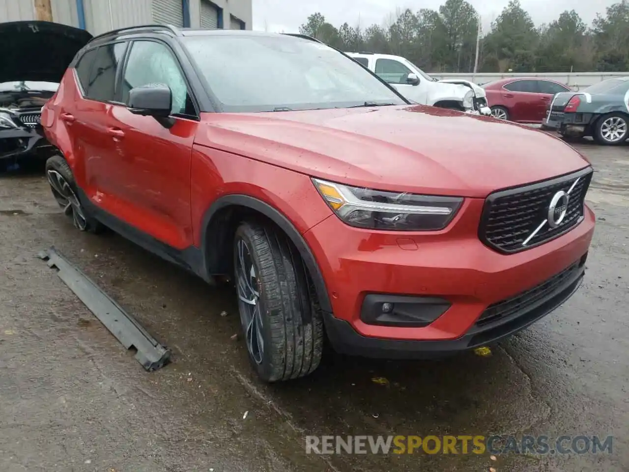 1 Photograph of a damaged car YV4162XZ7K2017174 VOLVO XC40 2019