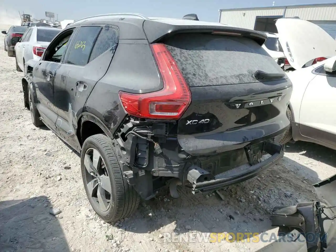 3 Фотография поврежденного автомобиля YV4162XZ7K2019524 VOLVO XC40 2019